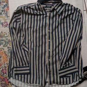 XL Like NWOT Trader Bay men's long sleeve striped shirt